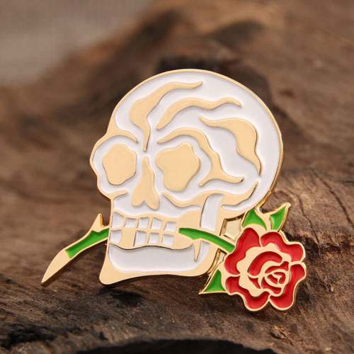 The punk custom pins to create a cool punk style