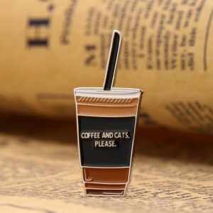 (American Coffee Custom Enamel Pins of GS-JJ)