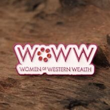 Corporate lapel pins for women