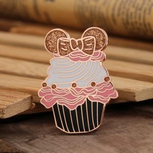 Cupcake Custom Enamel Pins of GS-JJ