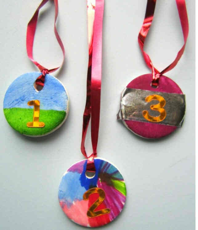 DIY Clay Medals