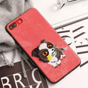 Embroidered patches phone case 1