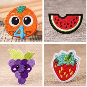 Fruit custom made patches Fruit custom made patches