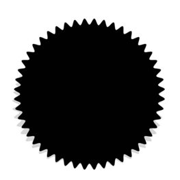 Ripple on the edge of the serrated Ripple on the edge of the serrated