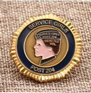 Service Girl challenge coin