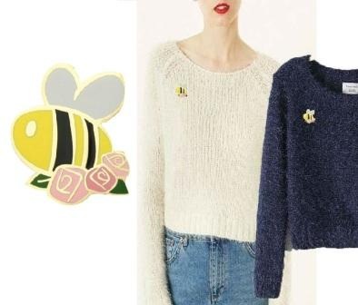 (The Bee Lapel Pins of GS-JJ) (The Bee Lapel Pins of GS-JJ)