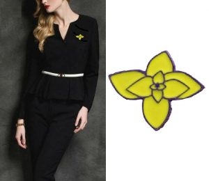 (The Unique Flower Lapel Pins of GS-JJ) (The Unique Flower Lapel Pins of GS-JJ)