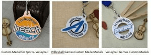 Volleyball Medals Products