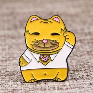 Mr. Cat Custom Enamel Pins