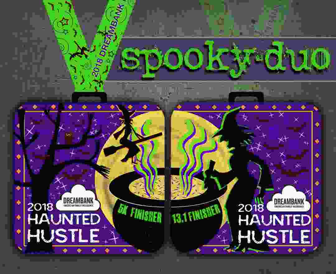 Haunted Hustle Medals