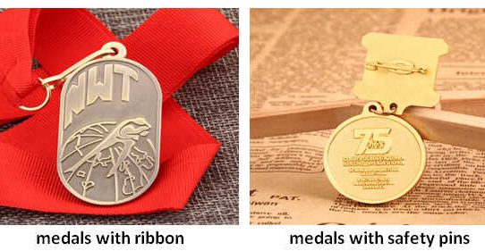 Medals with Different Attachments