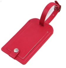 PU luggage tag