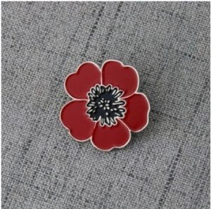 Poppy Flower Lapel Pins Poppy Flower Lapel Pins