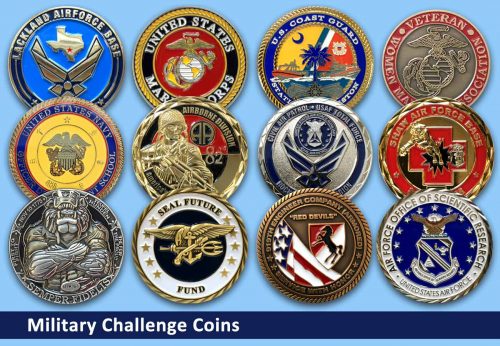 military coins