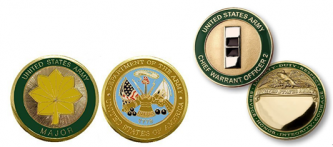 Army Officer Ranks Military Coins
