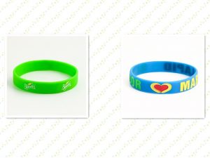 Custom silicone wristbands