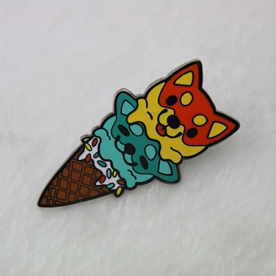 Dog Ice Cream Lapel Pins