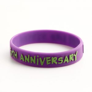 Custom silicone wristbands used as souvenirs