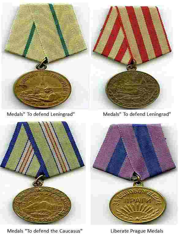 Major Battle Medals