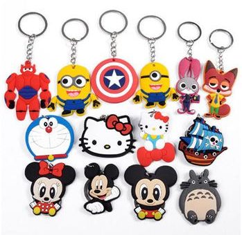 PVC keychains