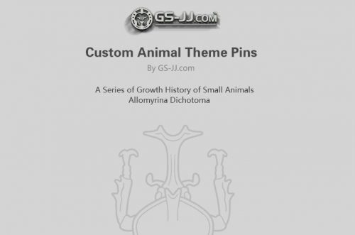 custom animal theme pins