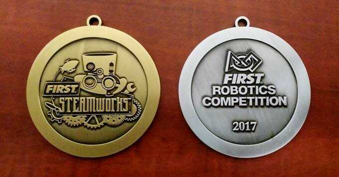 robot medals