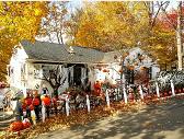  The house owner and his kids enjoy the display very much.