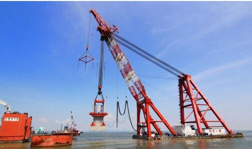 HZM Bridge production and floating installation