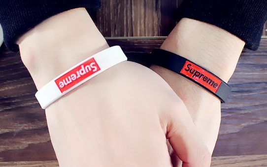 A Couple of Custom Wristbands