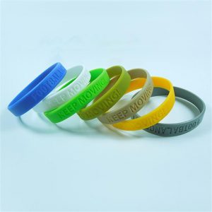 Custom Debossed Wristbands