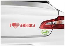 Patriotic Car Stickers