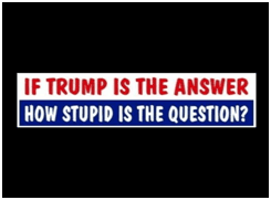 US President Trump Stickers