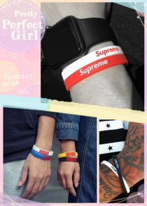 Wear a Group of Two Wristbands