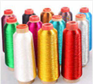Various metallic threads Various metallic threads