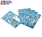 kiss cut stickers