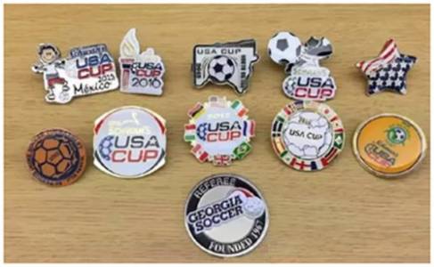 (American Cup pins)