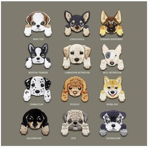 Dog PVC Patches 5