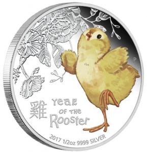 2017 Baby Rooster Challenge Coins