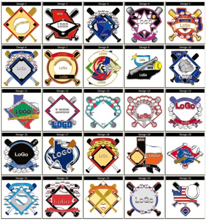 Baseball Pin Design Model