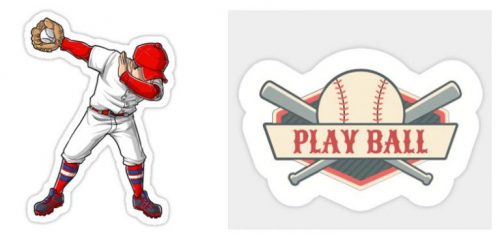 Baseball-Stickers