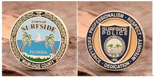 Surfside Challenge Coins