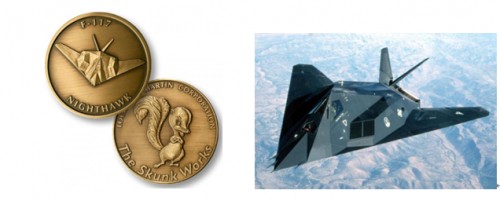 F-117 Nighthawk Aircraft Coins