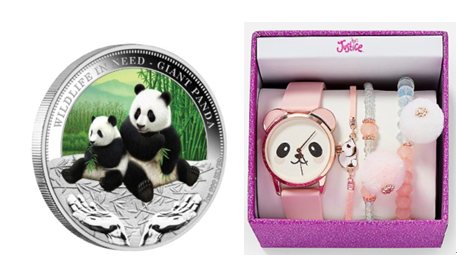 Giant Panda Custom Silver Coins