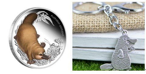 Platypus Custom Silver Coins