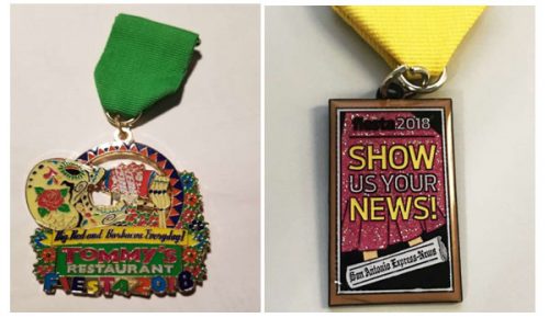 2018 Fiesta San Antonio Medals