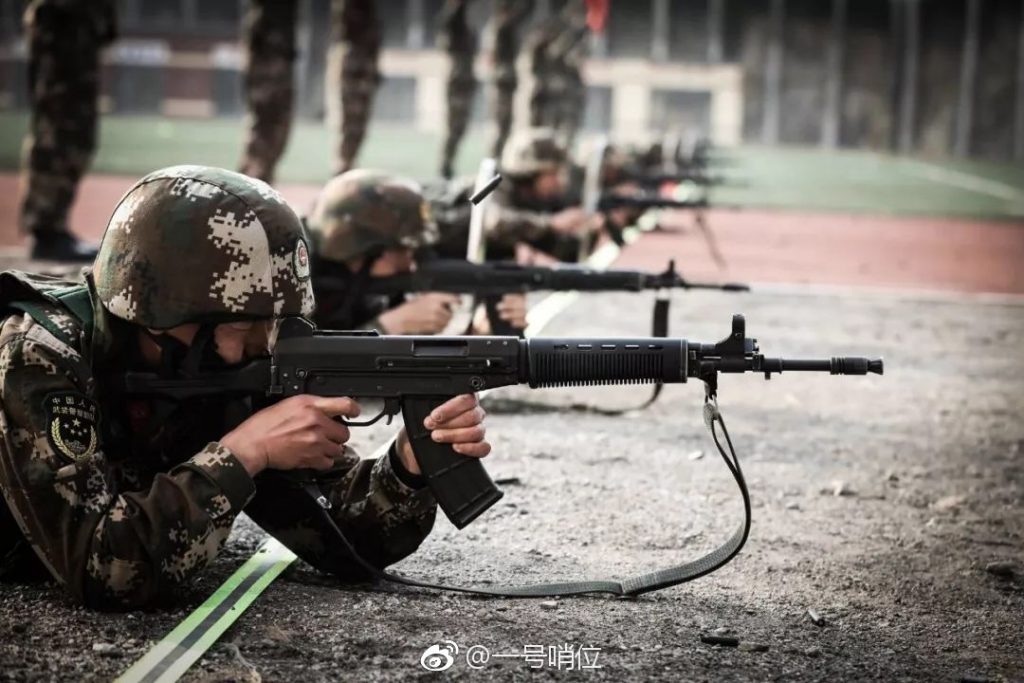 The gun attached with a durable lanyards