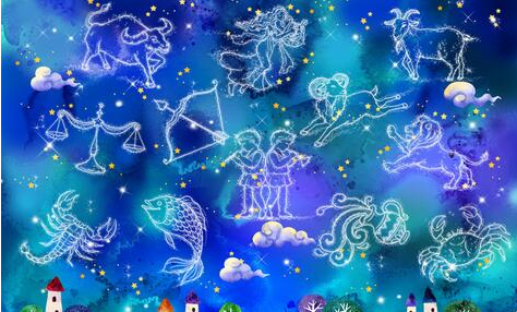 A chart of 12 Constellations
