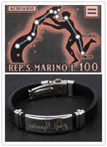 Personalized Bracelet for Aquarius People