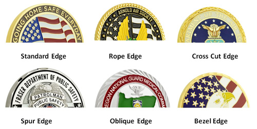Different Edges of Coins