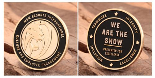 MGM Corporate Challenge Coins